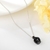 Picture of Delicate Cubic Zirconia Gold Plated Long Pendant