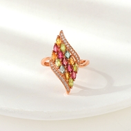Picture of New Season Colorful Delicate Adjustable Ring with SGS/ISO Certification