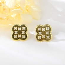Show details for Fast Selling White Classic Big Stud Earrings from Editor Picks