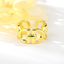 Show details for Funky Classic Small Adjustable Ring with No-Risk Refund