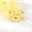 Show details for Funky Classic Small Adjustable Ring with No-Risk Refund