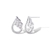 Picture of Wing Platinum Plated Big Stud Earrings with Fast Shipping