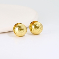 Picture of Wholesale Copper or Brass Big Big Stud Earrings with No-Risk Return