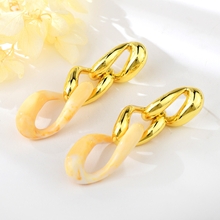 Show details for Sparkling Big Dubai Dangle Earrings