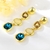 Picture of Staple Big Opal Dangle Earrings