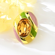 Picture of Charming Green Zinc Alloy Fashion Ring As a Gift