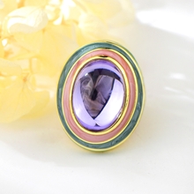 Show details for Dubai Gold Plated Fashion Ring of Original Design