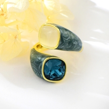 Show details for Stylish Big Dubai Fashion Ring