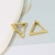 Picture of Stylish Geometric Medium Huggie Earrings