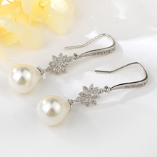 Show details for Diversified Cubic Zirconia Micro Pave Setting Earrings