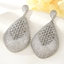 Show details for Fashionable Big Copper or Brass Dangle Earrings