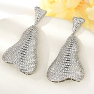 Show details for Good Cubic Zirconia Luxury Dangle Earrings