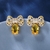 Picture of Recommended Gold Plated Yellow Dangle Earrings from Top Designer