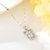 Picture of Bear Platinum Plated Pendant Necklace with Beautiful Craftmanship