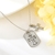 Picture of 925 Sterling Silver White Pendant Necklace with Full Guarantee