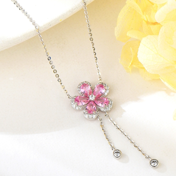 Picture of Flower Small Pendant Necklace from Reliable Manufacturer