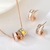 Picture of Artificial Crystal Rose Gold Plated 2 Piece Jewelry Set with Member Discount