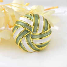 Show details for Unique Enamel Zinc Alloy Fashion Ring