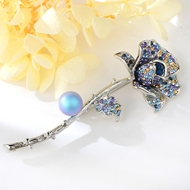 Show details for Amazing Big Blue Brooche
