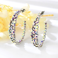 Show details for Copper or Brass Big Big Hoop Earrings at Unbeatable Price