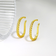 Picture of New Season Gold Plated Copper or Brass Clip On Earrings with Full Guarantee