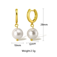 Picture of Fashionable Small Delicate Dangle Earrings