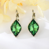 Show details for Best Swarovski Element Platinum Plated Dangle Earrings