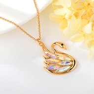 Picture of Eye-Catching Colorful Swarovski Element Pendant Necklace with Member Discount