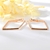Picture of Reasonably Priced Rose Gold Plated 925 Sterling Silver Huggie Earrings with Low Cost