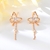 Picture of Fashionable Small 925 Sterling Silver Tassel Earrings