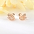 Picture of swan Small Big Stud Earrings with 3~7 Day Delivery