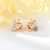 Picture of 925 Sterling Silver White Big Stud Earrings in Exclusive Design