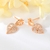 Picture of Recommended White Leaf Dangle Earrings from Top Designer