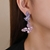 Picture of Luxury Platinum Plated Dangle Earrings at Unbeatable Price