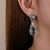 Picture of Featured Blue Cubic Zirconia Dangle Earrings with Full Guarantee