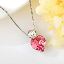 Show details for Purchase Platinum Plated Small Pendant Necklace with Wow Elements