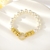 Picture of Cheap Gold Plated Copper or Brass Fashion Bracelet From Reliable Factory