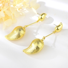 Show details for Attractive Gold Plated Big Dangle Earrings For Your Occasions