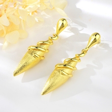 Show details for Sparkling Big Zinc Alloy Dangle Earrings