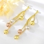 Show details for Need-Now Multi-tone Plated Big Dangle Earrings from Editor Picks