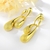 Picture of Hot Selling Gold Plated Plain Dangle Earrings from Top Designer