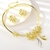 Picture of Trendy Zinc Alloy Flower 2 Piece Jewelry Set with No-Risk Refund