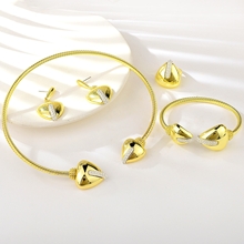 Show details for Stylish Big Dubai 4 Piece Jewelry Set