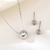 Picture of Funky Party 925 Sterling Silver 2 Piece Jewelry Set