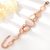 Picture of Buy Rose Gold Plated Luxury Fashion Bracelet with Wow Elements