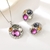 Picture of Nice Artificial Crystal Gold Plated 2 Piece Jewelry Set