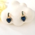 Picture of Holiday Blue Dangle Earrings with Fast Delivery