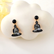 Show details for Low Price Copper or Brass Swarovski Element Dangle Earrings for Girlfriend