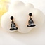 Show details for Low Price Copper or Brass Swarovski Element Dangle Earrings for Girlfriend