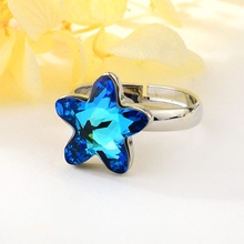 Show details for Charming Blue Cute Fashion Ring As a Gift
